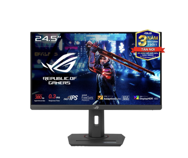 Màn hình ASUS ROG Strix XG259QNS 25" Fast IPS 380Hz chuyên game
